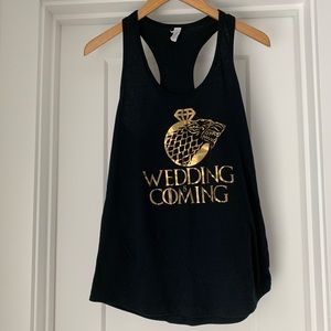 Game of Thrones Wedding-themed Racerback Tank